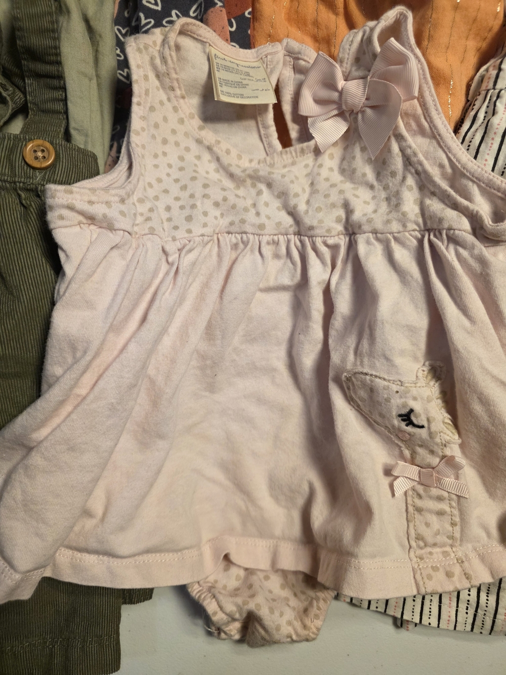 18 Month Girl Summer Dress & Romper Bundle - Picture 2 of 11